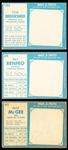 1961 Topps Fb- 35 Cards