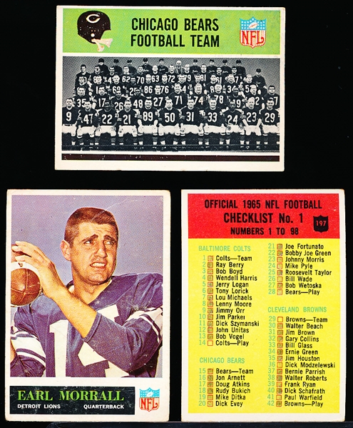 1965 Philly Fb- 26 Cards