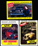 1981 Reggie Jackson Accel Complete 3-Card Set