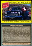 1981 Reggie Jackson Accel “Super Chevy Magazine” Cards- 20 Cards