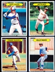 1983 Topps Stickers Box Cards- 1 Complete Set of 8 Cards