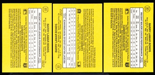 1987 Donruss Bb- #361 Barry Bonds RC, Pirates- 3 Cards