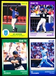 1988-92 Star Company Baseball- 4 Diff. Bo Jackson
