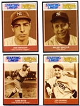 1989 Kenner SLU “Baseball Greats” Cards- 4 Diff. N.Y. Yankees