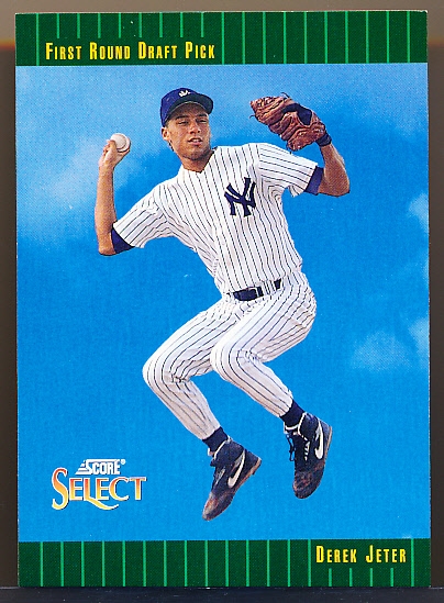 1993 Score Select Bb- #360 Derek Jeter RC, Yankees