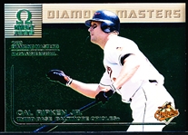 1999 Pacific Omega Bb- “Diamond Masters” Insert- #7 Cal Ripken Jr., Orioles