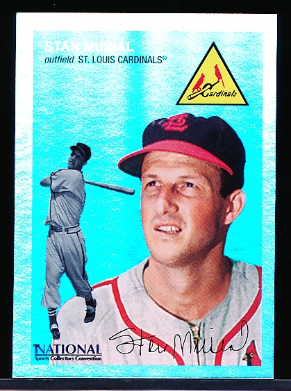2007 Topps National Convention Promos- Cards That Never Were- Stan Musial, Cardinals ’54 Topps #251