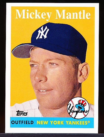 2008 Topps National Convention Retro Bb- #150 Mickey Mantle, Yankees