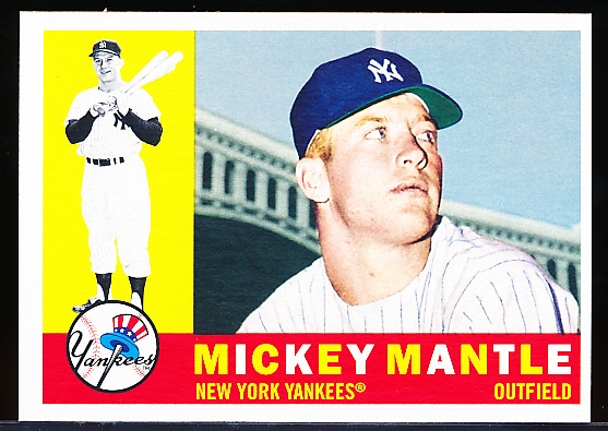 2010 Topps National Convention Retro Bb- #573 Mickey Mantle, Yankees
