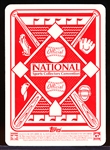 2016 Topps National Sports Collector’s Convention VIP ’51 Topps Red Back Card- Warren Spahn, Boston Braves