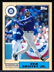 2017 Topps National Sports Collector’s Convention VIP Card- #87-VIP-3 Ken Griffey Jr., Mariners