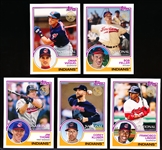2018 Topps National Sports Collector’s Convention Cleveland Indians VIP Card Set of 5
