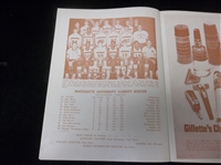 March 13 & 15, 1969 NCAA Mideast Regional Tournament (2nd Round) Program