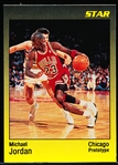 199? Star Co. Michael Jordan Black Border Fading into Yellow Bordered “Prototype” Card