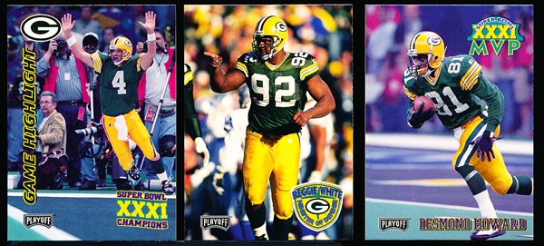 1997 Playoff Green Bay Packers Complete Set of 50