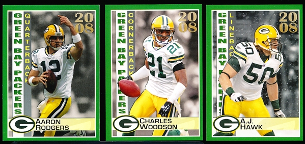 2008 Green Bay Packers Police Complete Set of 20