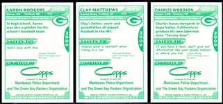 2009 Green Bay Packers Police Complete Set of 20
