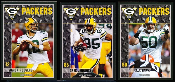 2010 Green Bay Packers Police Complete Set of 20