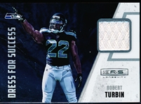 2012 Panini Rookies & Stars Longevity Ftbl.- “Dress for Success”- #22 Robert Turbin, Seahawks