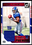 2016 Donruss Ftbl.- “Rookie Phenom Jersey”- #29 Paul Perkins, Giants