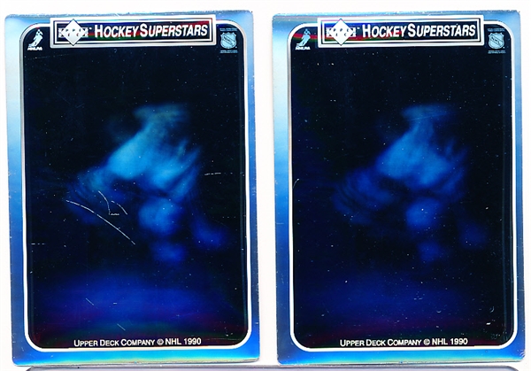 1990-91 Upper Deck Hockey- “Hologram” Inserts- 86 Asst.