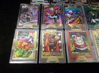 Clean-Up Group of 25 Asst. Wizard Press Sticker Sealed Certified Original in Holders Non-Sports Cards