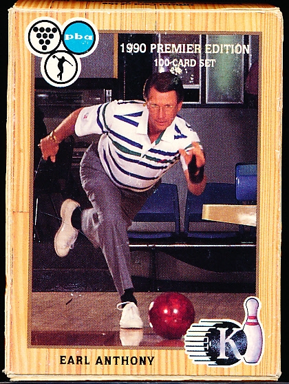 1990 Elite Sportscards “Kingpins” Factory Sealed Bowling Set of 100 Cards
