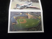 1938 Paul Monroe Co. Postcard Fold-Out Picture Pack “D-4416 Greetings from Columbus, Ohio” Linen Jacket