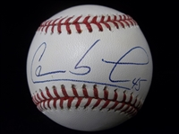Autographed Carlos Lee Official MLB Bud Selig Bsbl.- JSA Certified