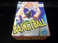 1989-90 Fleer Basketball- One Unopened Wax Box