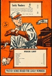 August 13, 1932 Binghamton (Triple Cities) Triplets @ York White Roses NY-Penn League MiLB Program