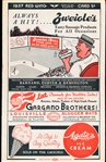 1937 Buffalo Bisons @ Rochester Red Wings International League MiLB Program