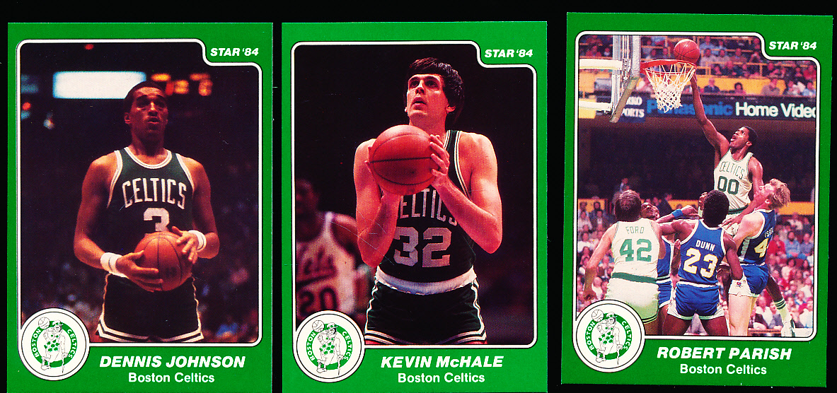 Lot Detail 198384 Star Bskbl. 10 Diff. Boston Celtics SP’s