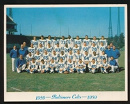 1959 Baltimore Colts Christmas Card