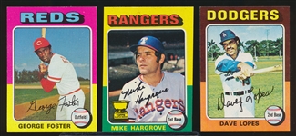1975 Topps Baseball- 75 Diff