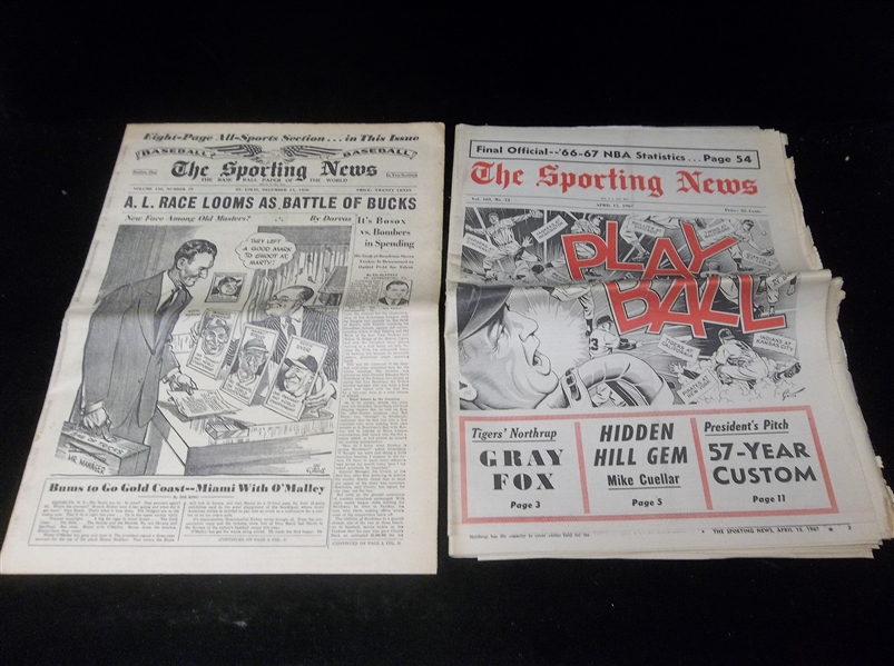 The Sporting News- 2 Issues