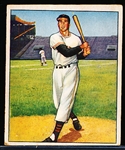 1950 Bowman Baseball- #28 Bobny Thomson, Giants- Low#
