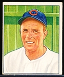 1950 Bowman Baseball- #79 Johnny VanderMeer, Cubs