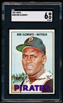 1967 Topps Baseball- #400 Bob Clemente, Pirates- SGC 6 (Ex-Nm)