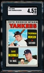 1970 Topps Baseball- #189 Thurman Munson RC – SGC 4.5(Vg-Ex+)