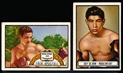 1951 Topps Boxing- 2 Diff