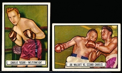 1951 Topps Boxing- 2 Diff