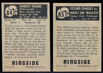1951 Topps Boxing- 2 Diff