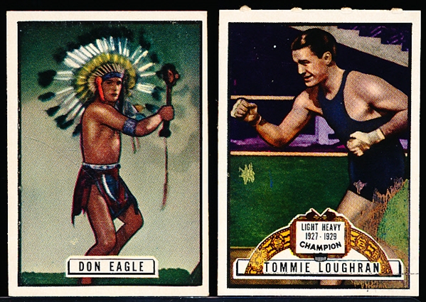 1951 Topps Boxing- 2 Diff