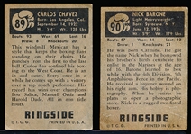1951 Topps Boxing- 2 Diff