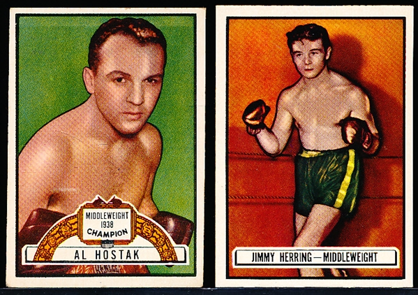 1951 Topps Boxing- 2 Diff