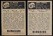 1951 Topps Boxing- 2 Diff