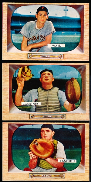 1955 Bowman Baseball- 10 Diff