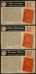 1955 Bowman Baseball- 10 Diff