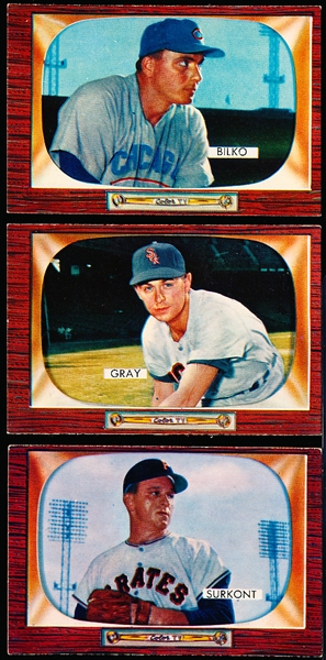 1955 Bowman Baseball- 10 Diff
